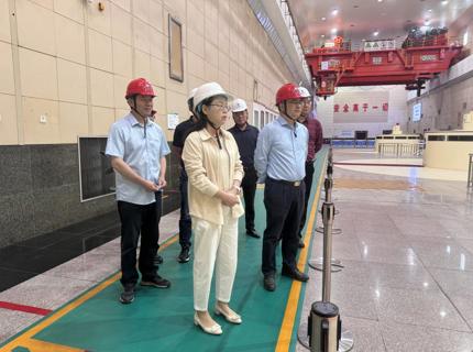 陳印輝到江埡電站檢查安全生產(chǎn)工作并與青年職工交流座談