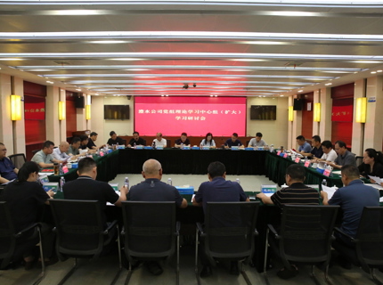 公司黨組召開理論學(xué)習(xí)中心組（擴(kuò)大）學(xué)習(xí)暨集中整治違規(guī)吃喝專題學(xué)習(xí)研討會(huì)