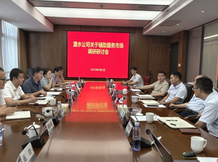 公司領導帶隊赴湖南省電力科學研究院開展電力調頻輔助服務調研